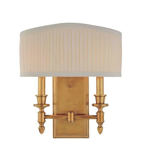 Hudson Valley Bridgehampton 2 Light Wall Sconce Model: 882-PN