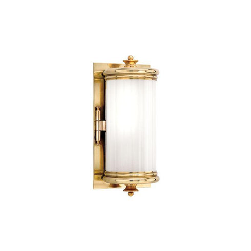 Hudson Valley Bristol 1 Light Bath Bracket Model: 951-AGB