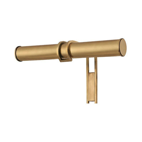 Hudson Valley Brock 2 Light Picture Light With Plug Model: 9516-AGB