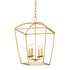 Hudson Valley Bryant 4 Light Medium Pendant Model: 8317-WP