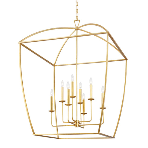 Hudson Valley Bryant 8 Light Extra Large Pendant Model: 8334-WP