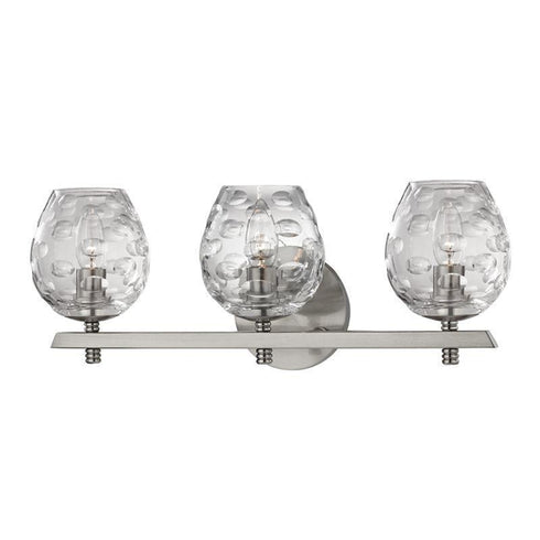 Hudson Valley Burns 3 Light Bath Bracket Model: 1253-PN