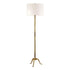 Hudson Valley Burton 1 Light Floor Lamp Model: L816-AS-WS