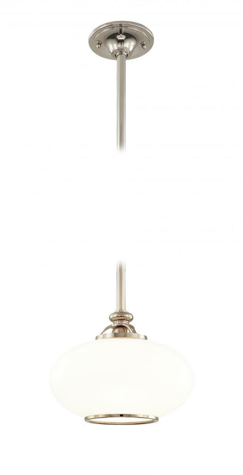 Hudson Valley Canton 1 Light Pendant Model: 9812-OB