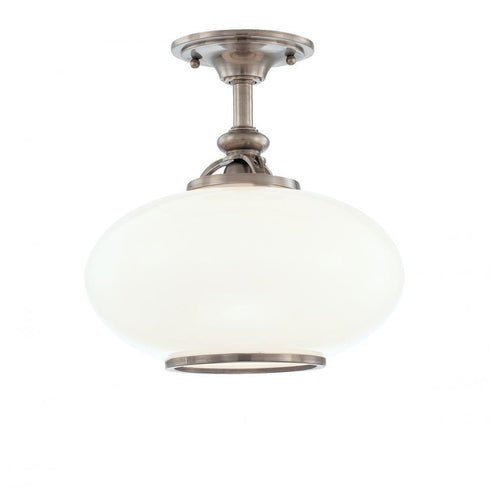 Hudson Valley Canton 1 Light Semi Flush Model: 9812F-OB
