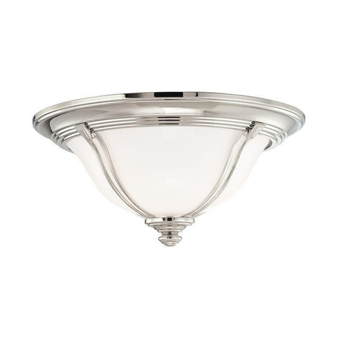 Hudson Valley Carrollton 2 Light Flush Mount Model: 5414-PN
