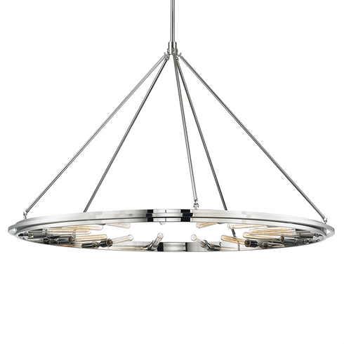 Hudson Valley Chambers 15 Light Pendant Model: 2758-AGB