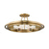 Hudson Valley Chambers 6 Light Flush Mount Model: 2721-AGB