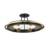 Hudson Valley Chambers 6 Light Flush Mount Model: 2721-AGB