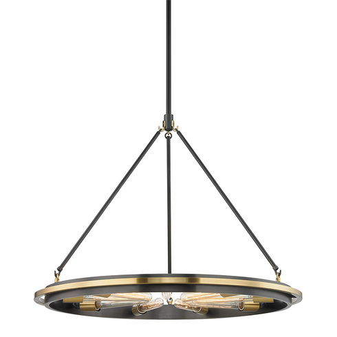 Hudson Valley Chambers 9 Light Pendant Model: 2732-AGB