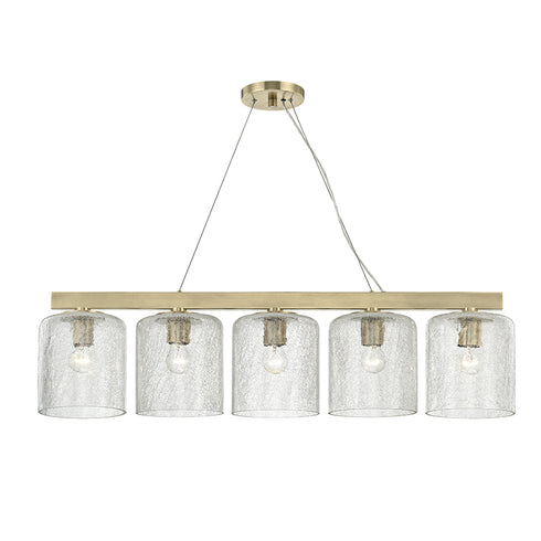 Hudson Valley Charles 5 Light Island Light Model: 3240-AGB