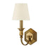 Hudson Valley Charlotte 1 Light Wall Sconce Model: 1411-AGB-WS