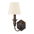 Hudson Valley Charlotte 1 Light Wall Sconce Model: 1411-AGB-WS