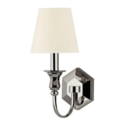 Hudson Valley Charlotte 1 Light Wall Sconce Model: 1411-AGB-WS