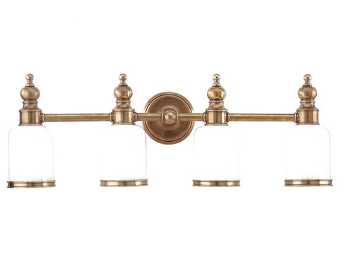 Hudson Valley Chatham 4 Light Bath Bracket Model: 6304-DB