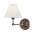 Hudson Valley Classic No.1 1 Light Wall Sconce Model: MDS101-PN
