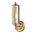 Hudson Valley Classic No.1 1 Light Wall Sconce Model: MDS103-DB