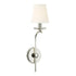 Hudson Valley Clyde 1 Light Wall Sconce Model: 4481-AGB