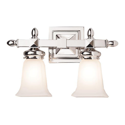 Hudson Valley Cumberland 2 Light Bath Bracket Model: 2822-PN
