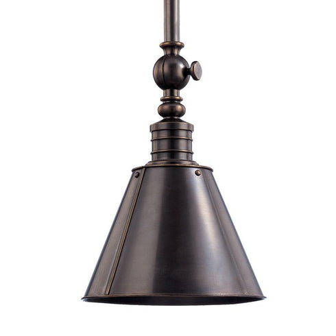 Hudson Valley Darien 1 Light Pendant Model: 9908-DB