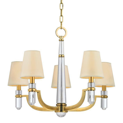 Hudson Valley Dayton 5 Light Chandelier Model: 985-PN