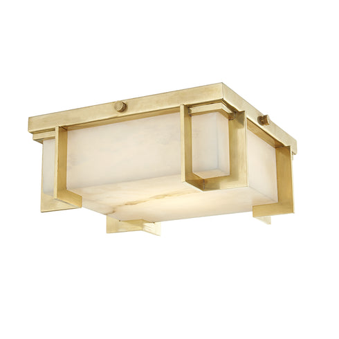 Hudson Valley Delmar LED Small Flush Mount Model: 3910-AGB