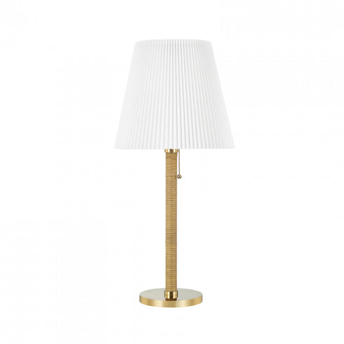 Hudson Valley Dorset 1 Light Table Lamp Model: MDSL513-AGB