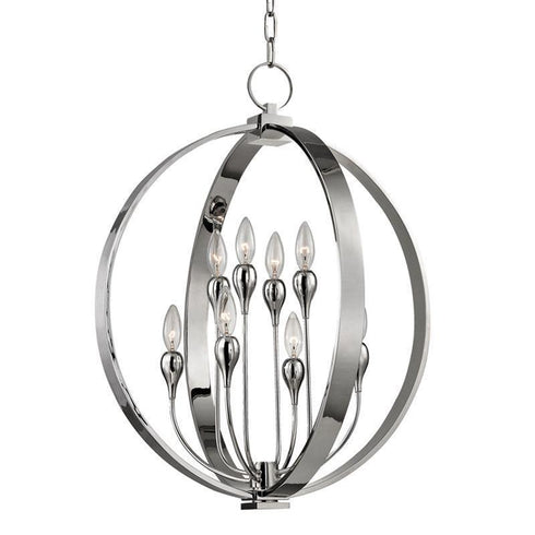 Hudson Valley Dresden 8 Light Chandelier Model: 6722-AOB