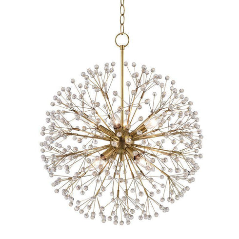 Hudson Valley Dunkirk 8 Light Chandelier Model: 6020-AGB