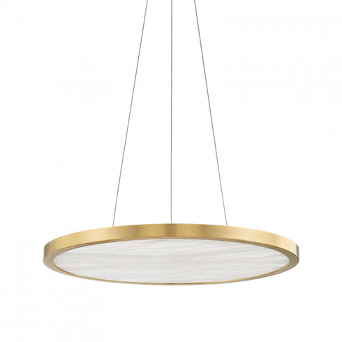 Hudson Valley Eastport 24 Inch LED Pendant Model: 6324-AGB