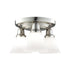 Hudson Valley Edison Collection 3 Light Semi Flush Model: 587-OB-341