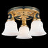 Hudson Valley Edison Collection 3 Light Semi Flush Model: 587-OB-415