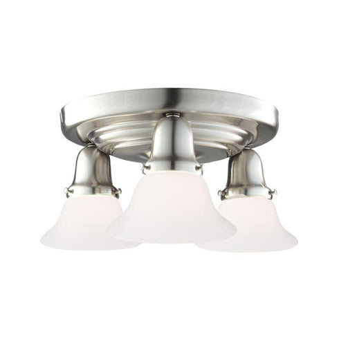 Hudson Valley Edison Collection 3 Light Semi Flush Model: 587-OB-415