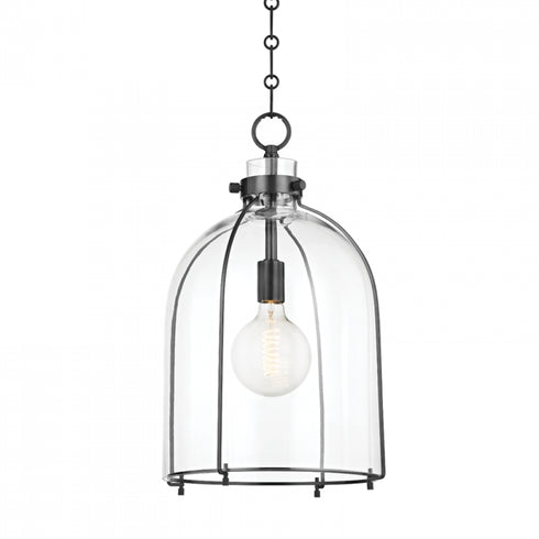Hudson Valley Eldridge 1 Light Pendant Model: 7306-OB