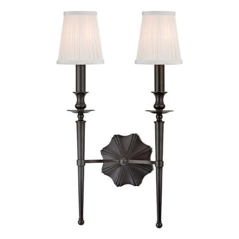 Hudson Valley Ellery 2 Light Wall Sconce Model: 9922-AGB