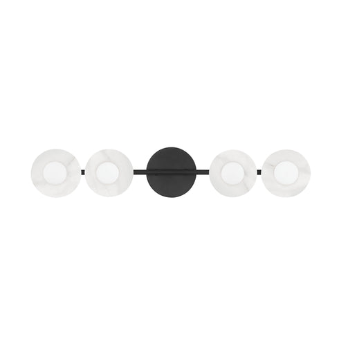 Hudson Valley Elmont 4 Light Bath Bracket Model: 9204-PN