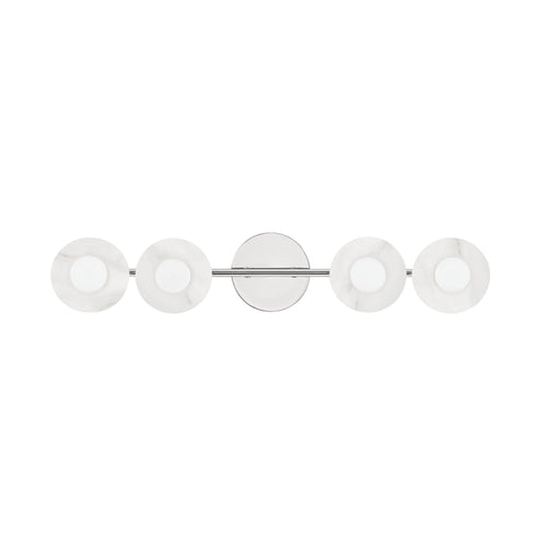 Hudson Valley Elmont 4 Light Bath Bracket Model: 9204-PN