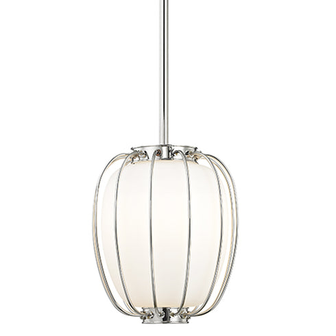 Hudson Valley Ephron 1 Light Small Pendant Model: 5110-AGB