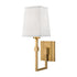 Hudson Valley Fletcher 1 Light Wall Sconce Model: 1361-PN