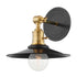 Hudson Valley Garden City 1 Light Wall Sconce Model: 8320-AGB