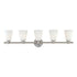 Hudson Valley Garland 5 Light Bath Bracket Model: 1845-PN