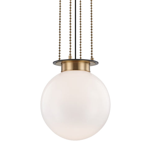 Hudson Valley Gunther 1 Light Large Pendant Model: 2017-AOB