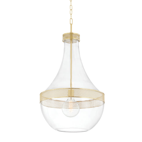 Hudson Valley Hagen 1 Light Pendant Model: 1817-PN