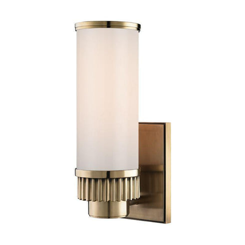 Hudson Valley Harper 1 Light Bath Bracket Model: 1561-AGB