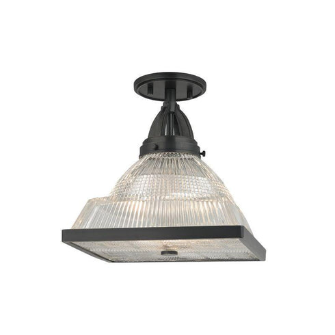 Hudson Valley Harriman 1 Light Semi Flush Model: 4410-AGB