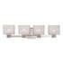 Hudson Valley Hartsdale 4 Light Bath Bracket Model: 4664-PN