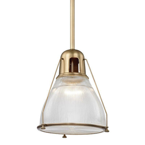 Hudson Valley Haverhill 1 Light Pendant Model: 7315-AGB
