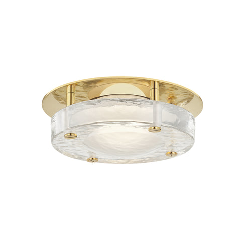 Hudson Valley Heath Flush Mount Model: 9208-AGB