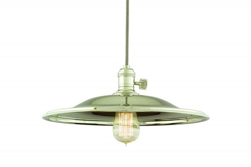 Hudson Valley Heirloom 1 Light Pendant Model: 8001-AGB-ML2-WG