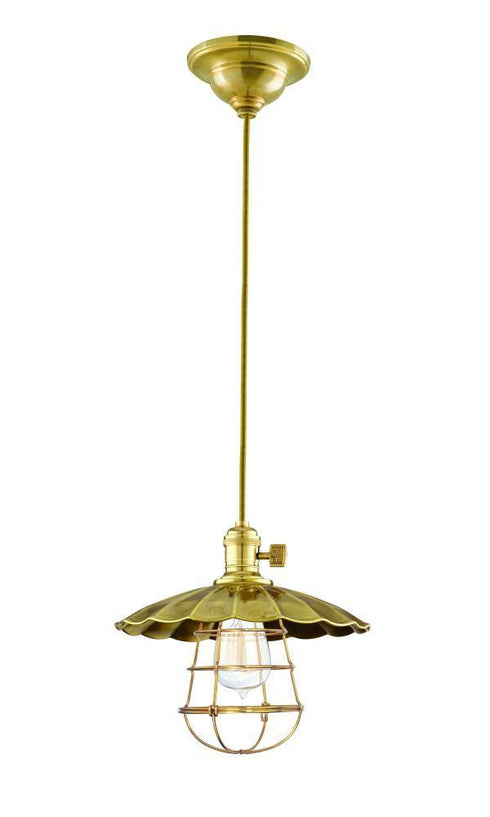 Hudson Valley Heirloom 1 Light Pendant Model: 8001-AGB-MM2